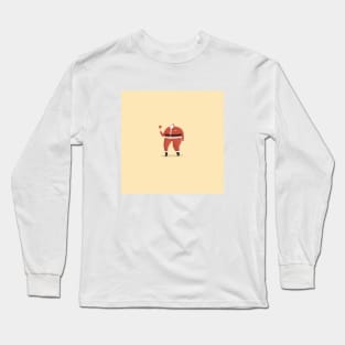 Sporty Santa Long Sleeve T-Shirt